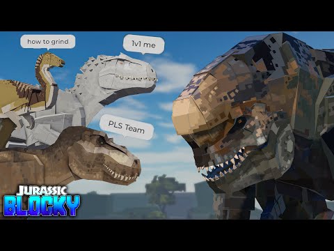Jurassic Blocky Types Of Players After D-REX Update