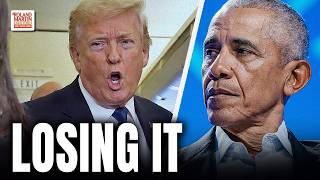 Trump explode após repórter o confrontar sobre vídeo racista de Obama