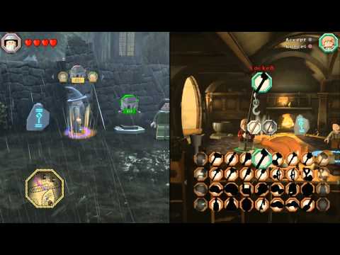 LEGO The Hobbit (PS4) co-op pt5: Touring Hobbiton/Scaling the Mountain