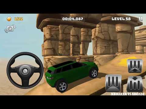 Mountain Climb 4x4 Green SUV Driving Offroad Crazy Stunts - Android GamePlay 2019