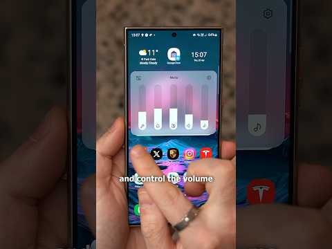 S24 Tips: Set different volumes for different audio sources