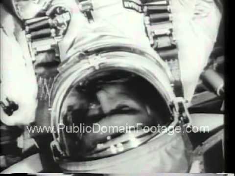 NASA Gemini 9 Mission 45 times around the world Newsreel PublicDomainFootage.com