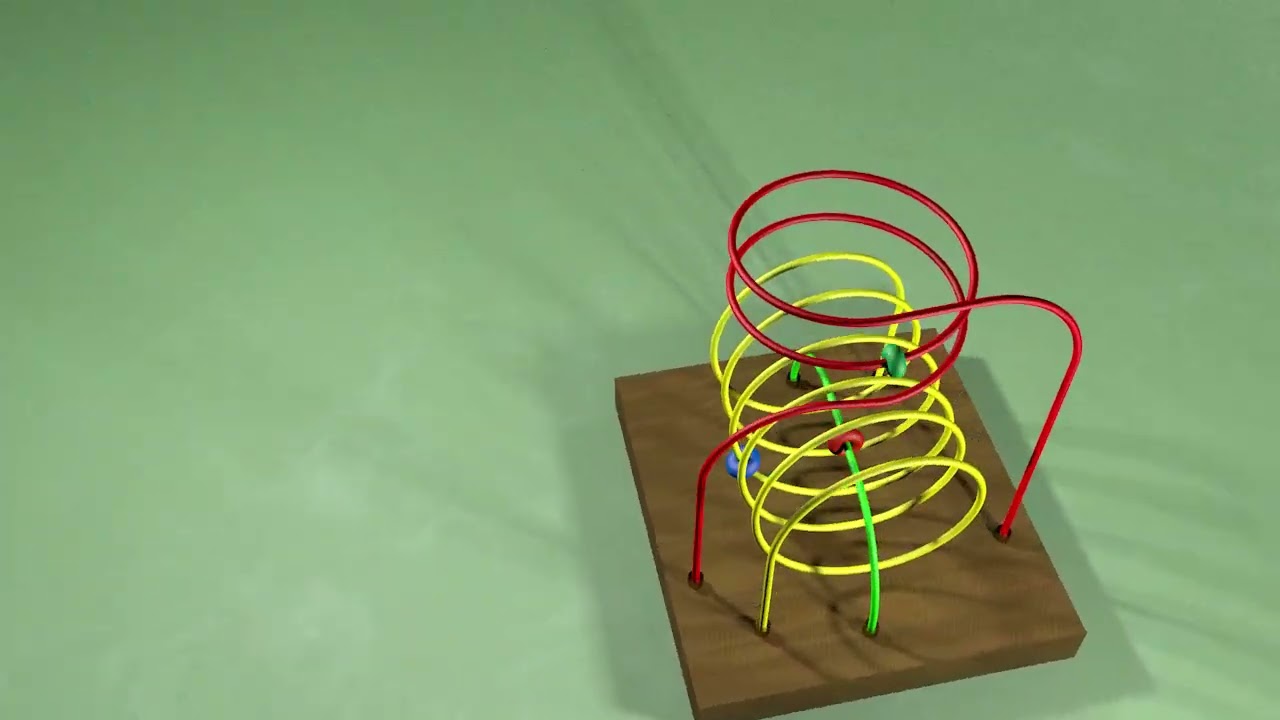 Animating a Wire and Bead Toy