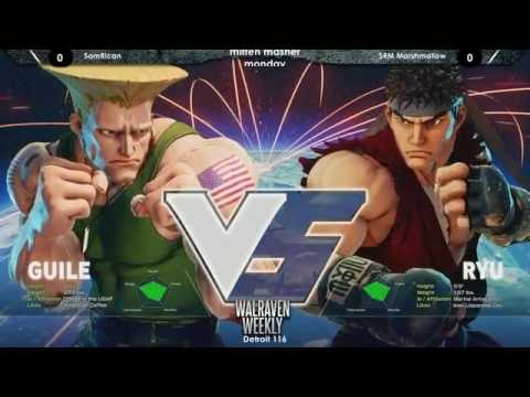 SFV: SRM|Marshmallow vs SamRican (Guile)