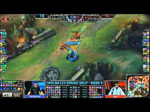 Team 8 vs Team Liquid | 6th spot Tie-Breaker S5 NA LCS Spring 2015 Week 9 Day 2 | T8 vs TL W9D2G6