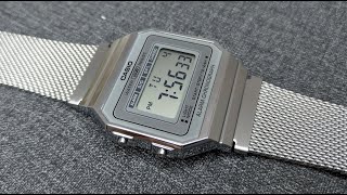 Casio A700WM-7A - One of the Thinnest Casio Watches