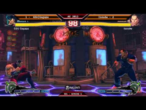 GSU|Gagapa x Isoudw - NSL R06 - SSF4 AE 2012