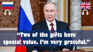 Putin on Peter the Great, the Fate of Russia, & Birthday Gifts from the Front | RU-EN