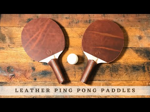 How to Make Leather Ping Pong Paddles