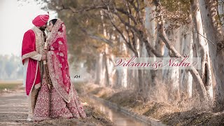 New Punjabi Wedding Highlights 2021 ll  Vikram+Nisha ll Kabbi Warwal Photogarphy ll 9855996620