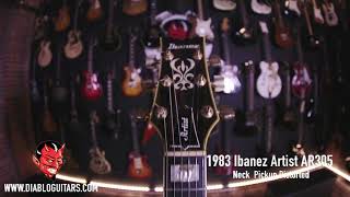 Video thumbnail for Ibanez Artist AR305 demo by Diablo Guitars