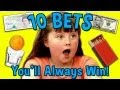 Kids React to 10 Bets You Will Always Win 