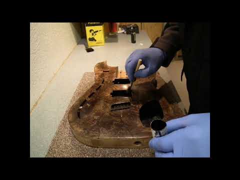 GGBO2022 Great Guitar Build Off Scratch Build Chapter Seventeen - Shiny Shiny