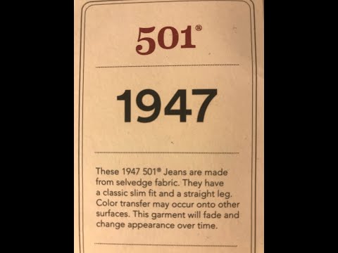 LVC 501's Review - 1947