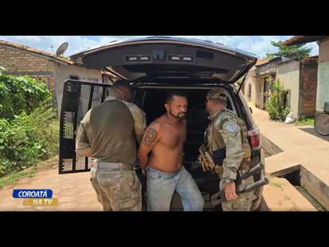 POLICIA CIVIL PRENDE FUGITIVO DA JUSTIÇA DO PIAUÍ EM COROATÁ
