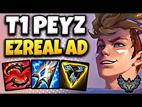 T1 Peyz Ezreal vs Ziggs [ ADC ] Patch 26.3 Korea Challenger