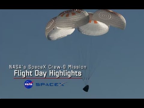 🚀 Fiery Return! NASA’s SpaceX Crew-9 Re-Enters & Splashes Down 🌊✨