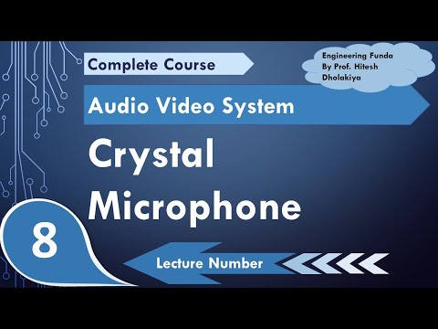 Crystal Microphone Structure Working of Crystal Microphone Applications of Crystal Microphone