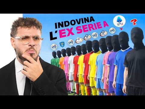 ⚽🔎 INDOVINA il CALCIATORE EX SERIE A in INCOGNITO!