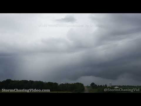 Barron County, WI Shelf Cloud and Heavy Rain