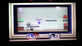 Super Smash Bros Brawl Unlocking Mr  Game and Watch