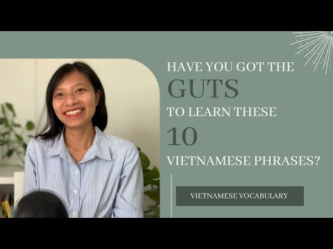 Master Vietnamese Vocabulary | Have you got the GUTS to learn these 10 Vietnamese phrases?