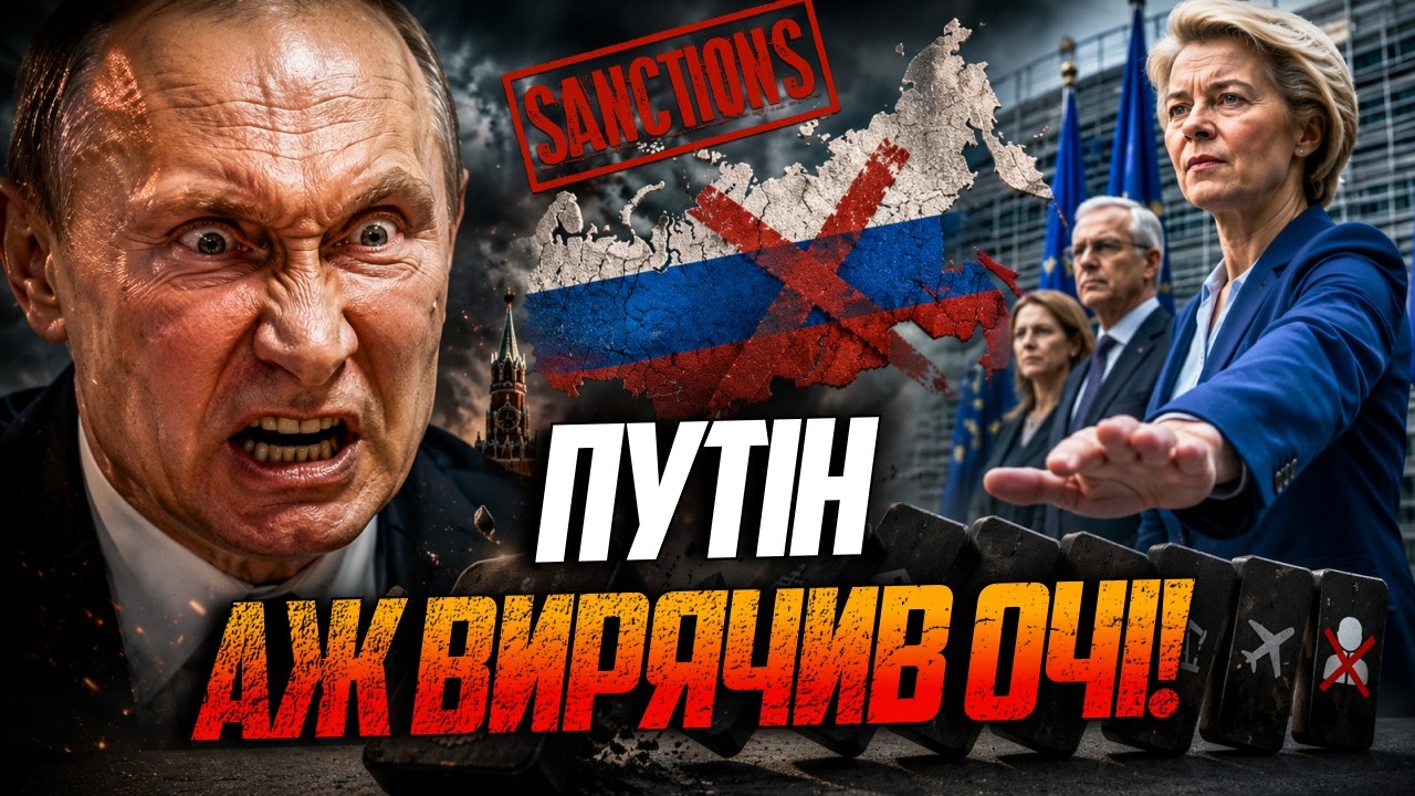 💥 НАРЕШТІ! Нове рішення Європи ПОХОВАЄ Кремль! Такого удару путін точно НЕ ч