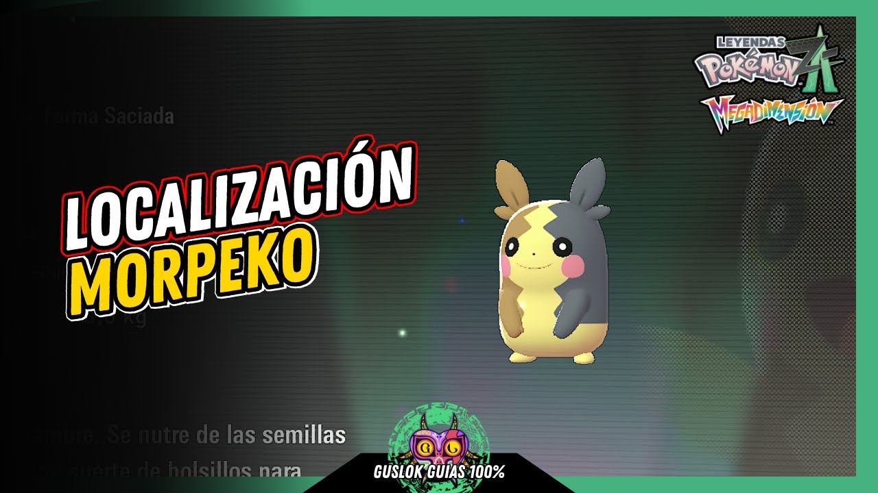 Leyendas Pokemon: Z-A Megadimension – UBICACIÓN de MORPEKO 💯 | GUÍA 100% 🏆 Leyendas Pokemon: Z-A Megadimension – UBICACIÓN de MORPEKO 💯 | GUÍA 100% 🏆