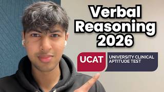 UCAT VERBAL REASONING GUIDE 2026 - 98% PERCENTILE