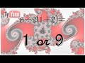 6/2(1+2) or 6÷2(1+2) equals ? Final Thoughts ...