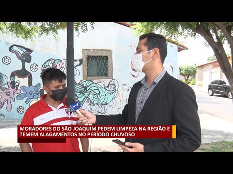 Moradores do São Joaquim pedem limpeza na região e temem por alagamentos durante chuvas 31 12 2021