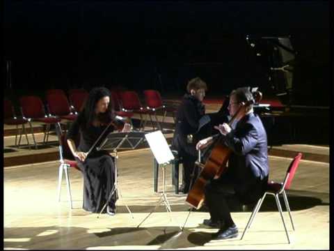 P. Vladigerov - piano trio op.4 (part2) Andante cantabile - trio Ardenza