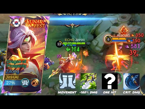NEW ZILONG BEST ONE HIT FULL DAMAGE BUILD TOTURIAL TO ELIMINATE ENEMY FASTER