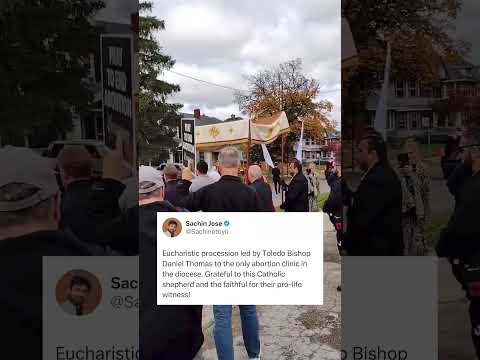 Pro-Life Catholic Procession in Ohio