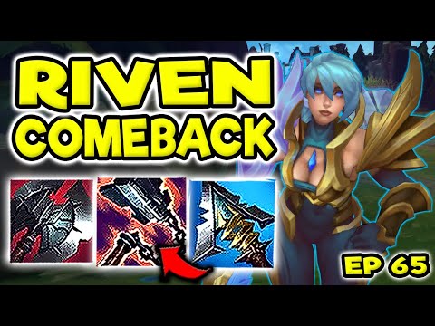 BEST RIVEN COMEBACK STRAT VS TANKS (PATCH 11.6) - S11 RIVEN TOP GAMEPLAY (Season 11 Riven Guide) #65