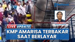 KMP Amarisa Terbakar saat Berlayar di Selat Sunda, ASDP Pastikan Seluruh Penumpang Selamat