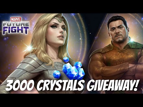 [MFF] 3000 CRYSTALS GIVEAWAY! Marvel Future Fight