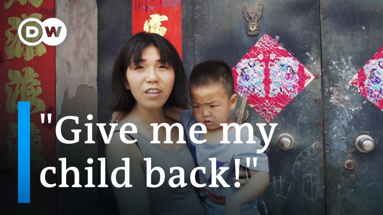 Mother searches for son in China
