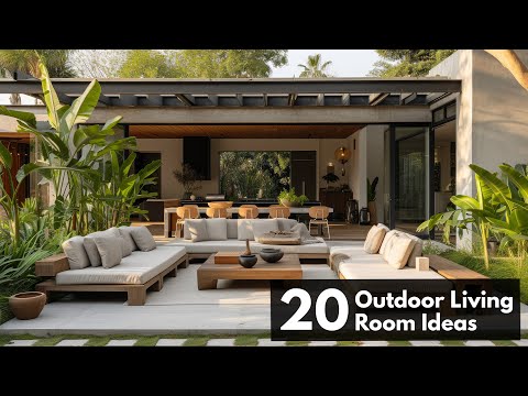 20 Outdoor Living Room Ideas for Your Backyard