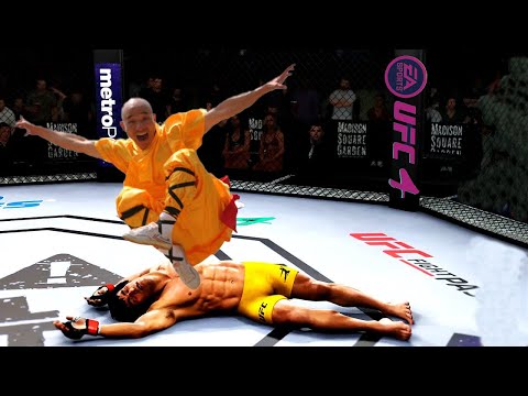 Bruce Lee vs Kung Fu Master  EA Sports UFC 4UFC M-1 Zaruba