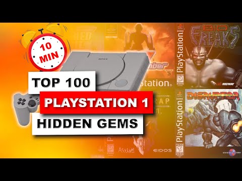 Top 100 Playstation 1 / PS1 Hidden Gems in 10 Minutes