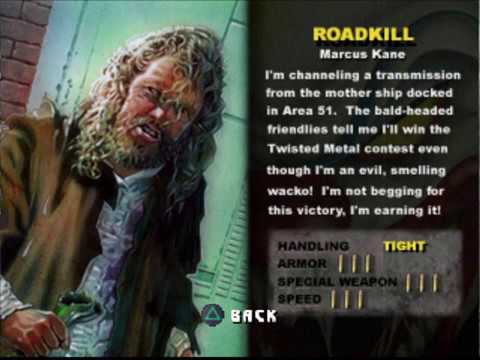 TWISTED METAL 3 ALL CHARACTERS 1080p HD