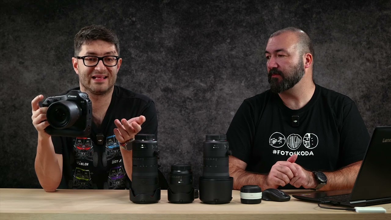YouTube video - Canon ESO R1 recenze