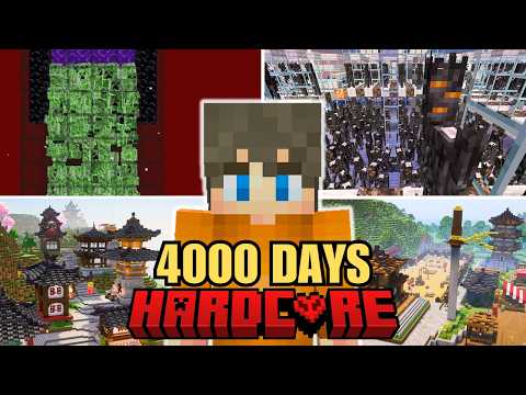 I Survived 4000 Days in Hardcore Minecraft [FULL MOVIE]