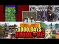 I Survived 4000 Days In Hardcore Minecraft FULL MOVIE