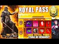 M15 Royal Pass | 1 to 50 Rp Rewards | Male & Female Mythic |PUBGM
