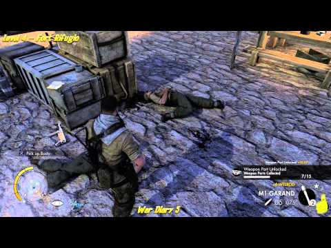 Sniper Elite 3: Level 4 Fort Refugio (All collectibles listed below) - HTG