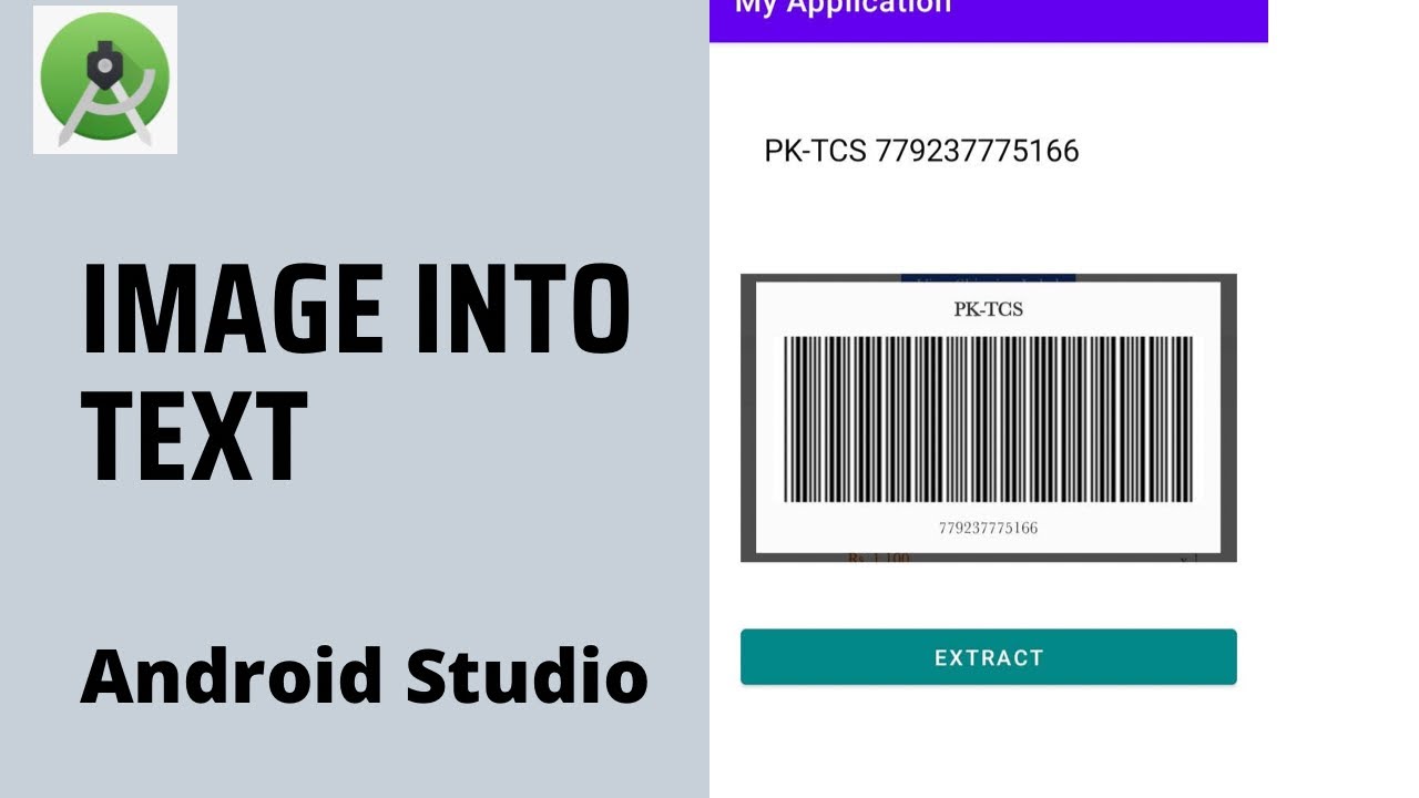 Image Into Text App Android Studio | OCR App Using Google Vision | Code The World