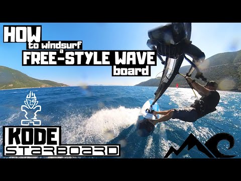 How to windsurf a KODE (free-style wave board) #insta360 #windsurf