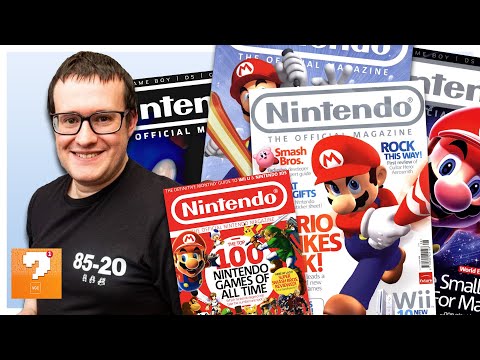 What was it like working on the Official Nintendo Magazine?